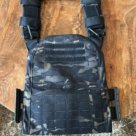 Quick Release 1000D Nylon Outdoor Survival Protection Vest-Breathable Mesh Pads - Picture 7 of 11